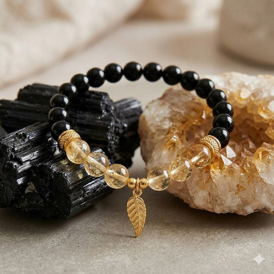 Pulsera de turmalina negra (equilibrio energético)